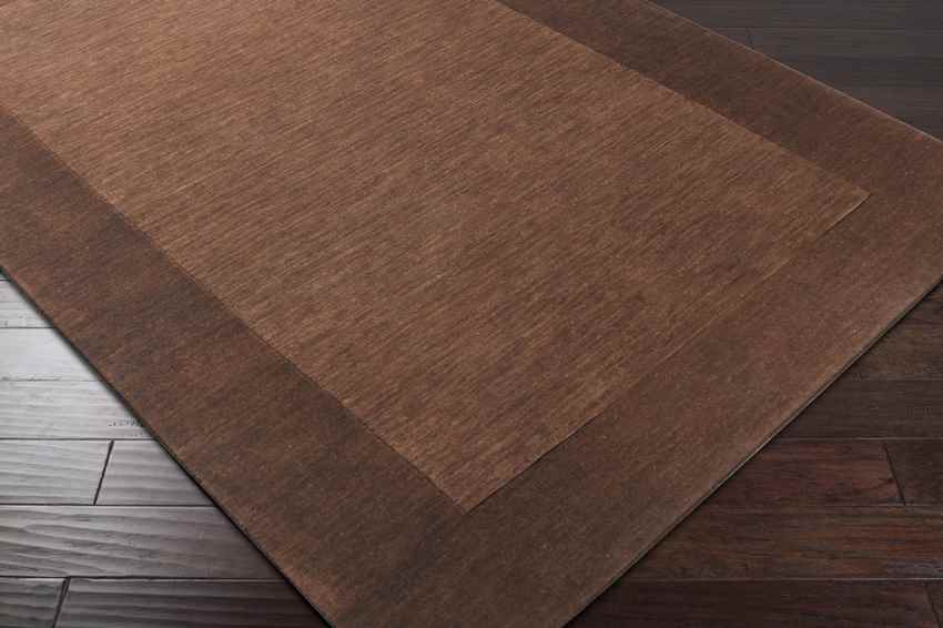 Reims Modern Dark Brown Area Rug