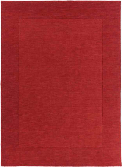 Reims Modern Dark Red Area Rug
