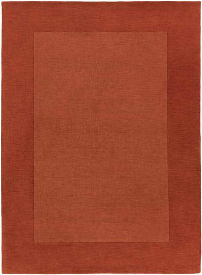 Reims Modern Burnt Orange Area Rug