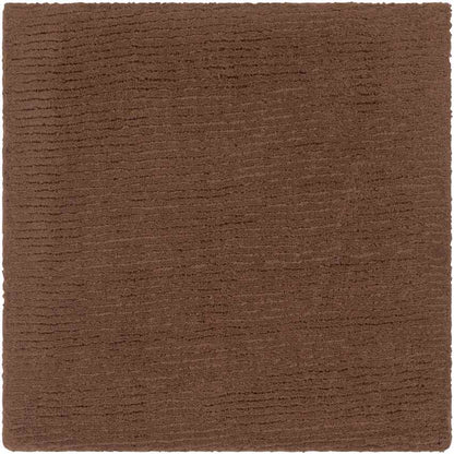 Rennes Modern Dark Brown Area Rug