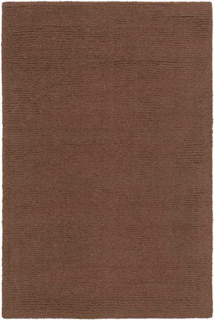 Rennes Modern Dark Brown Area Rug