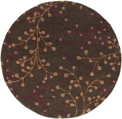 Le Havre Cottage Dark Brown Area Rug
