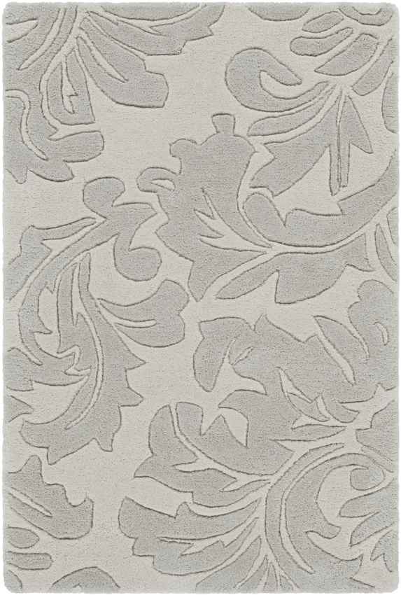 Trochu Traditional Medium Gray Area Rug