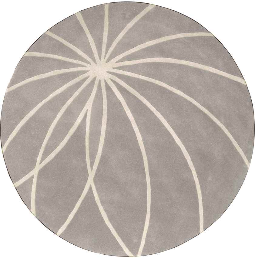 Falher Modern Gray/Cream Area Rug