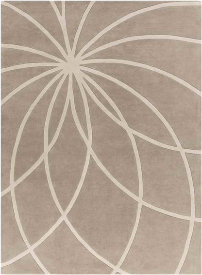 Falher Modern Khaki Area Rug