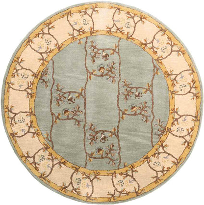Golden Traditional Sage Area Rug