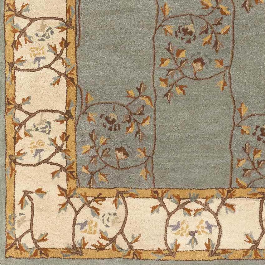 Golden Traditional Sage Area Rug