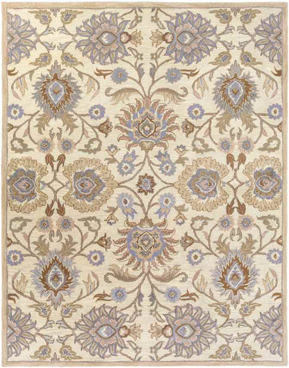 Eckville Traditional Cream Area Rug