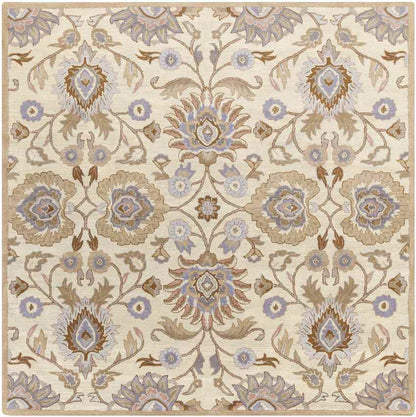 Eckville Traditional Cream Area Rug
