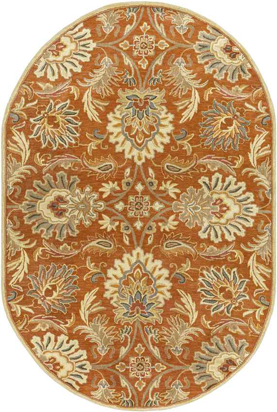 Lyon Traditional Camel Area Rug