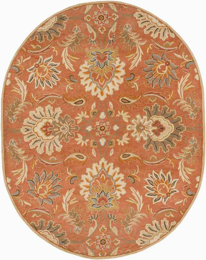 Lyon Traditional Camel Area Rug