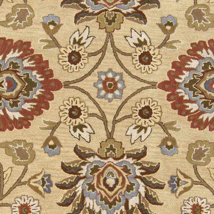 Eckville Traditional Ivory Area Rug