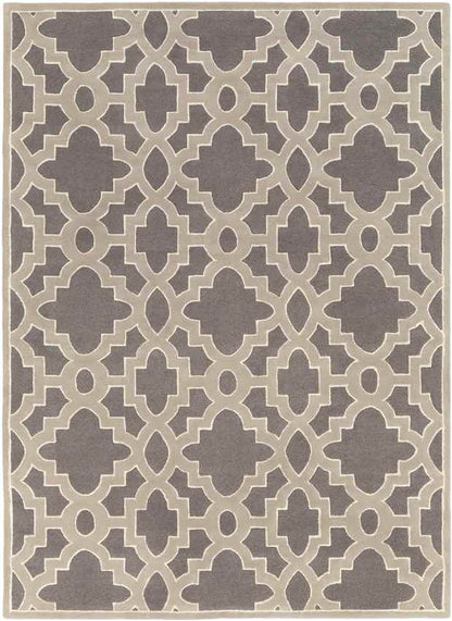 Aveyron Modern Medium Gray Area Rug