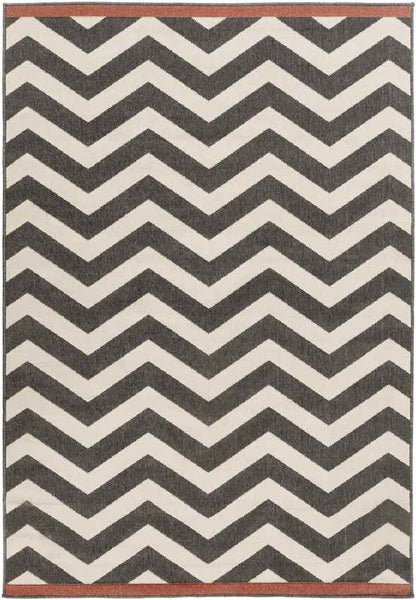 Deloraine Modern Black Area Rug