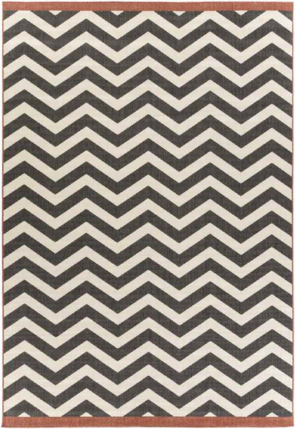 Deloraine Modern Black Area Rug