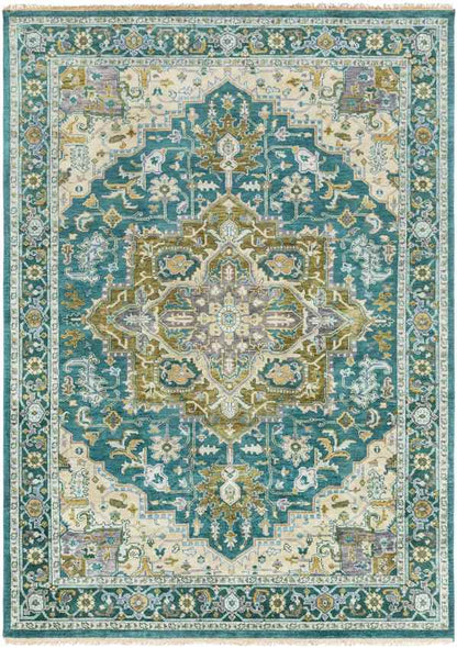 Valence Traditional Emerald Area Rug