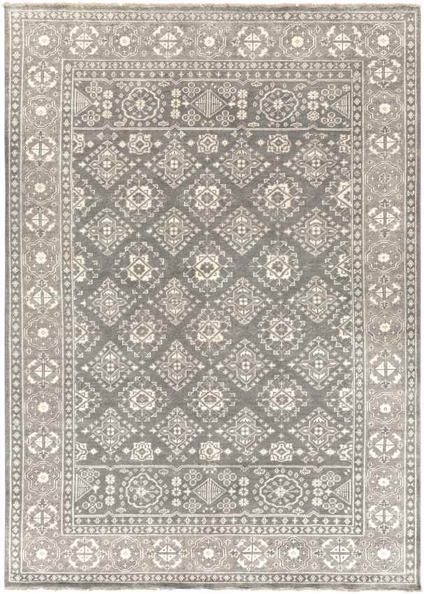 Minitonas Traditional Medium Gray Area Rug