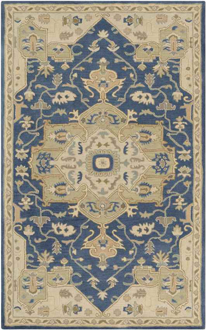 Roblin Traditional Navy Area Rug