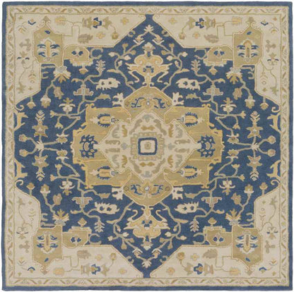 Roblin Traditional Navy Area Rug