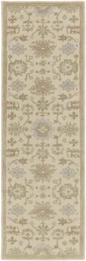 Ness Traditional Beige Area Rug