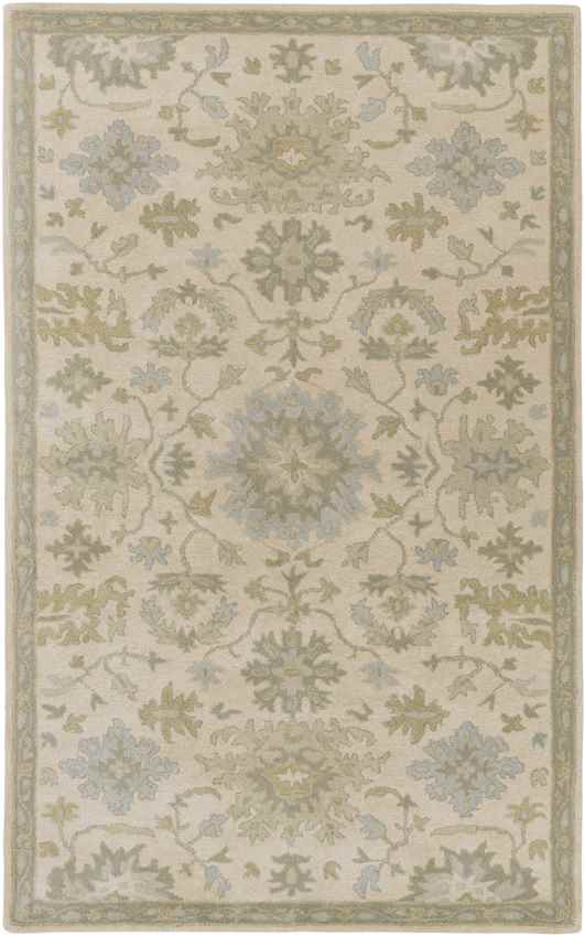 Ness Traditional Beige Area Rug