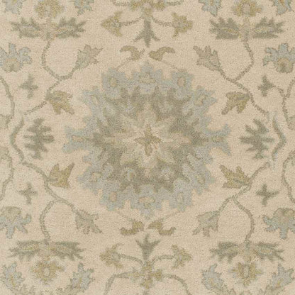 Ness Traditional Beige Area Rug