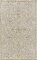 Caraquet Traditional Light Gray Area Rug