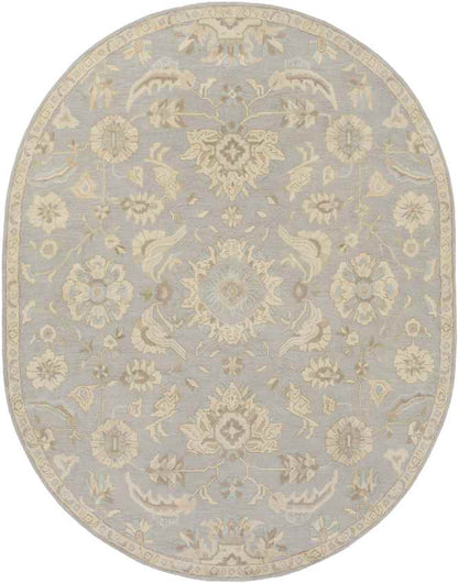 Caraquet Traditional Light Gray Area Rug