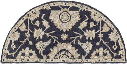 Caraquet Traditional Ink Area Rug