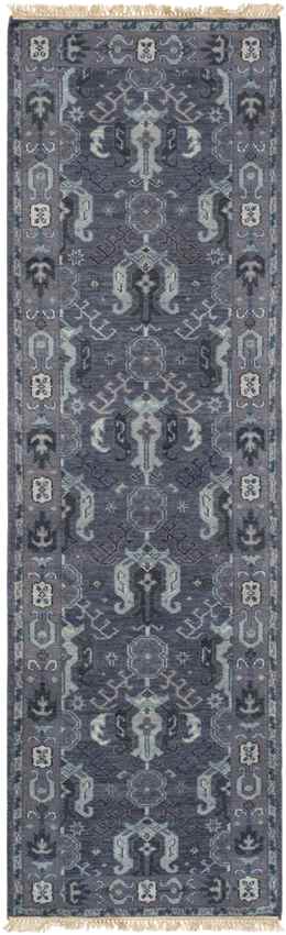 Alma Traditional Navy Area Rug