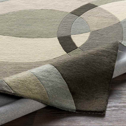 Besancon Modern Khaki Area Rug