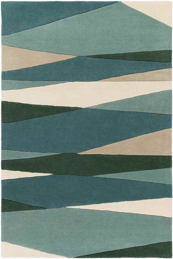 Mulhouse Modern Sea Foam Area Rug