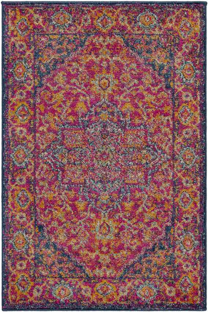 Aquaforte Traditional Garnet Area Rug