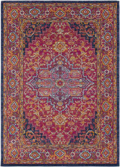 Aquaforte Traditional Garnet Area Rug