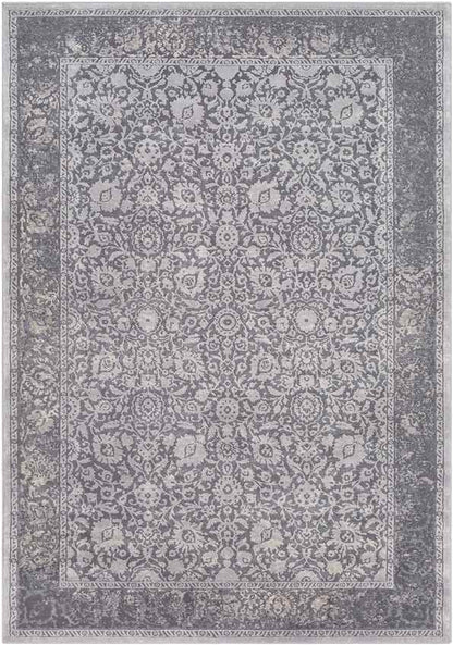 Lourdes Traditional Taupe Area Rug