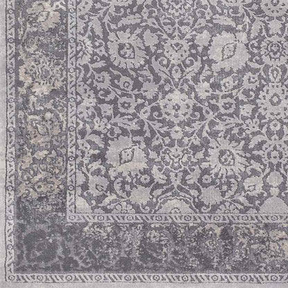 Lourdes Traditional Taupe Area Rug