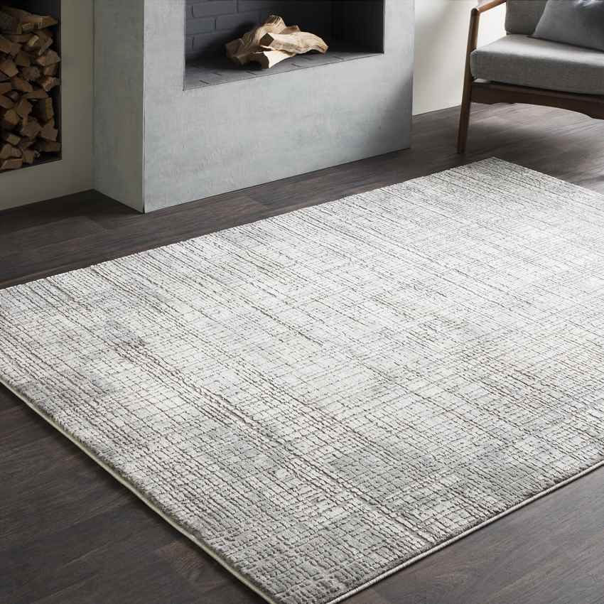 Marystown Modern Taupe Area Rug