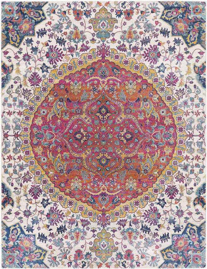 Point May Traditional Saffron Area Rug