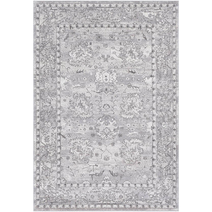 Yanet Modern Gray/Charcoal Area Rug