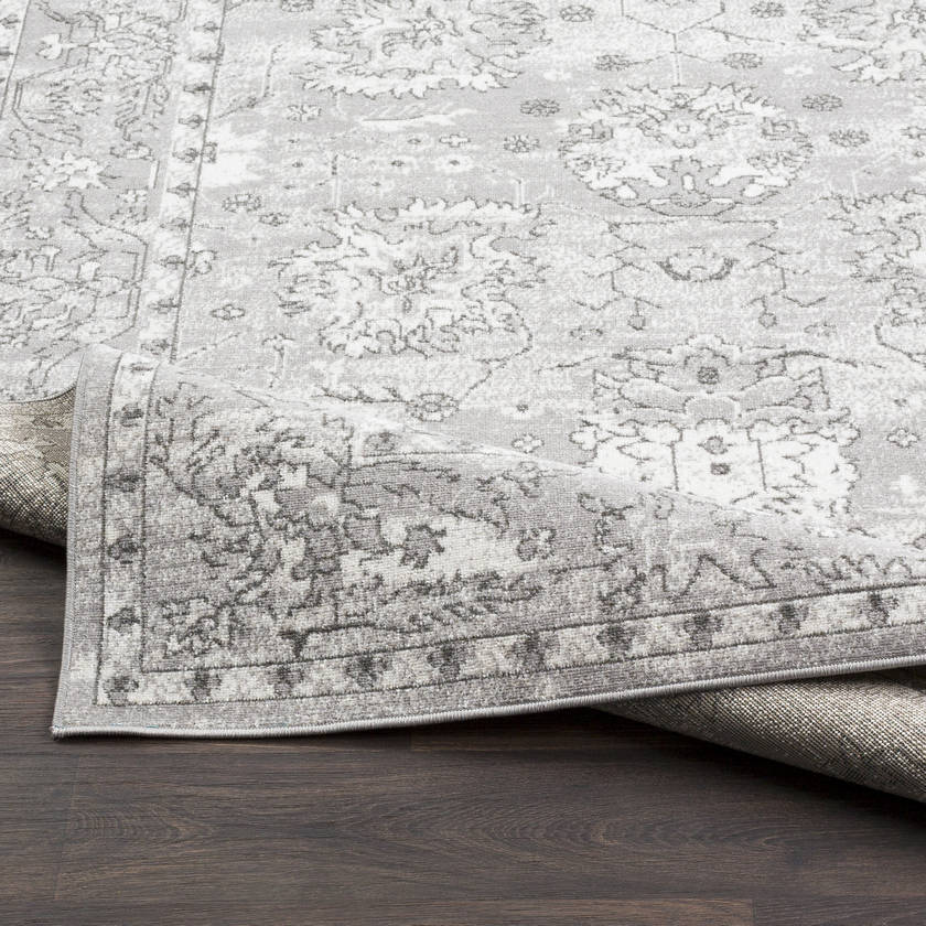 Yanet Modern Gray/Charcoal Area Rug