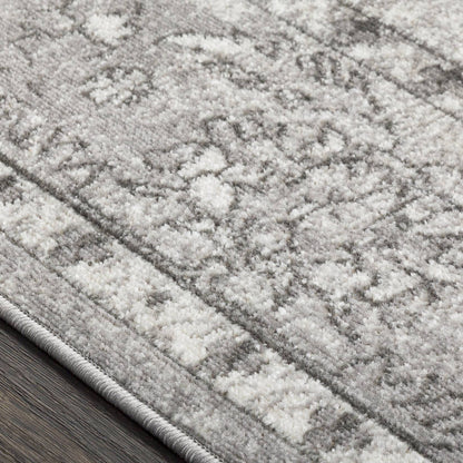 Yanet Modern Gray/Charcoal Area Rug