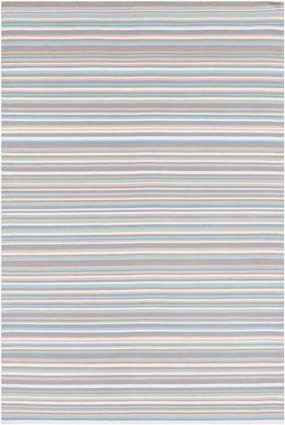 Triton Modern White/Gray Area Rug