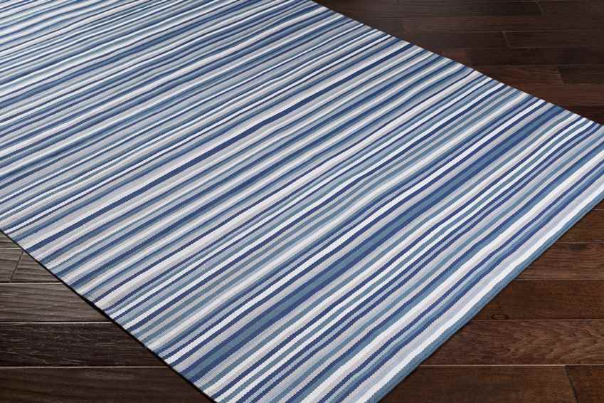 Triton Modern Dark Blue Area Rug