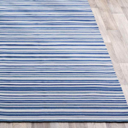 Triton Modern Dark Blue Area Rug