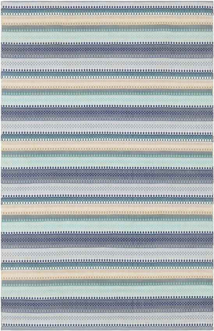 Falmouth Modern Aqua Area Rug