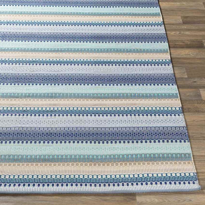 Falmouth Modern Aqua Area Rug