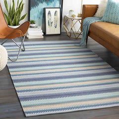 Falmouth Modern Aqua Area Rug
