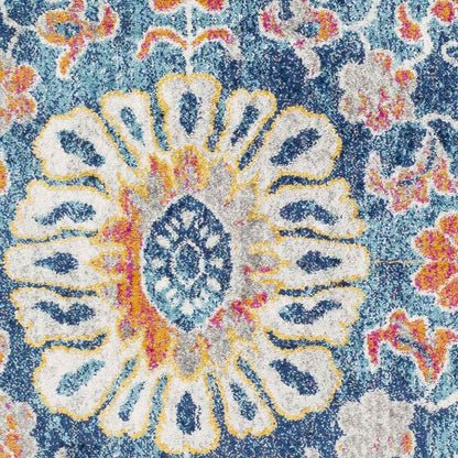 Atikokan Global Dark Blue Area Rug