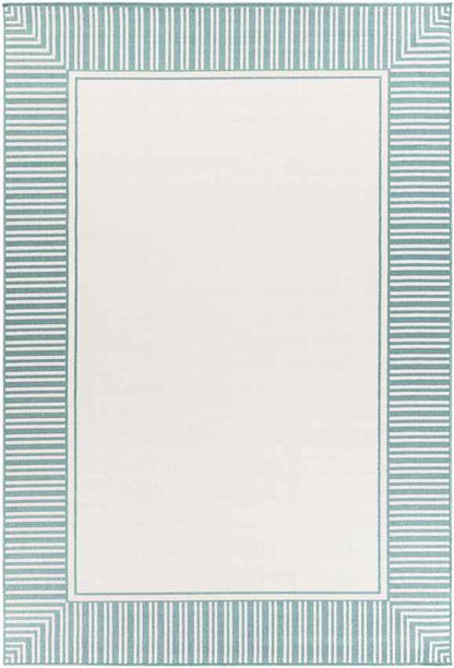 Balgonie Cottage Teal Area Rug