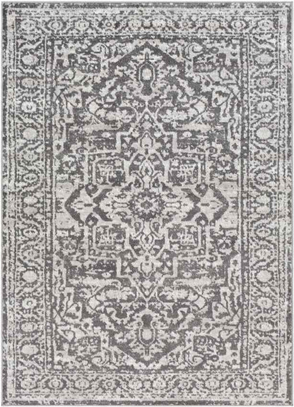 Emma Traditional Charcoal Area Rug
